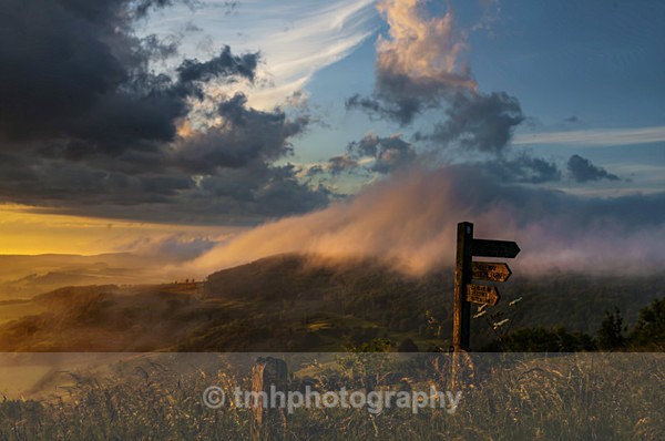 Mountain Mist - Yorkshire Countryside