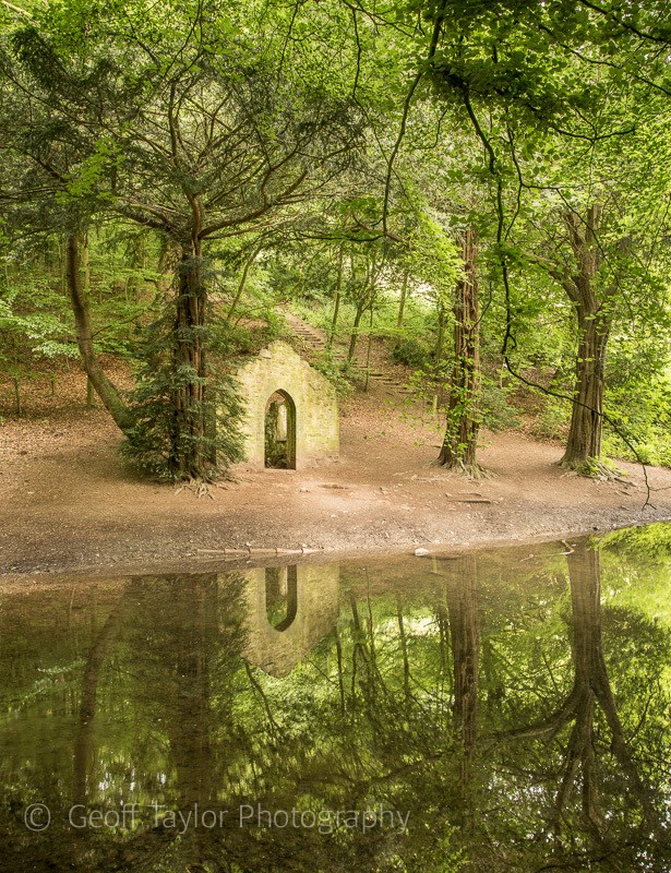 Rectory Wood Pool and Folly - The Long Mynd