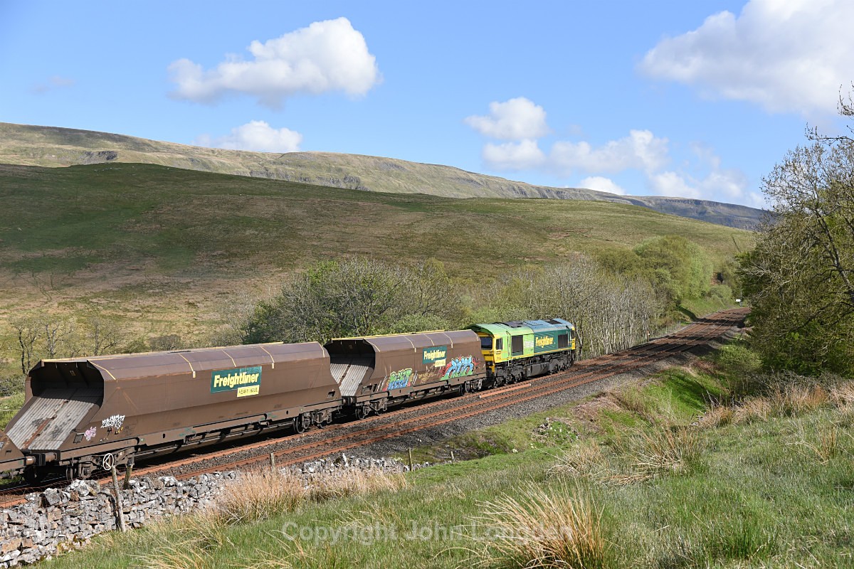 JL - 10.5.18 66522 6V56 Killoch - Port Talbot, Birkett - Birkett Common (southbound)