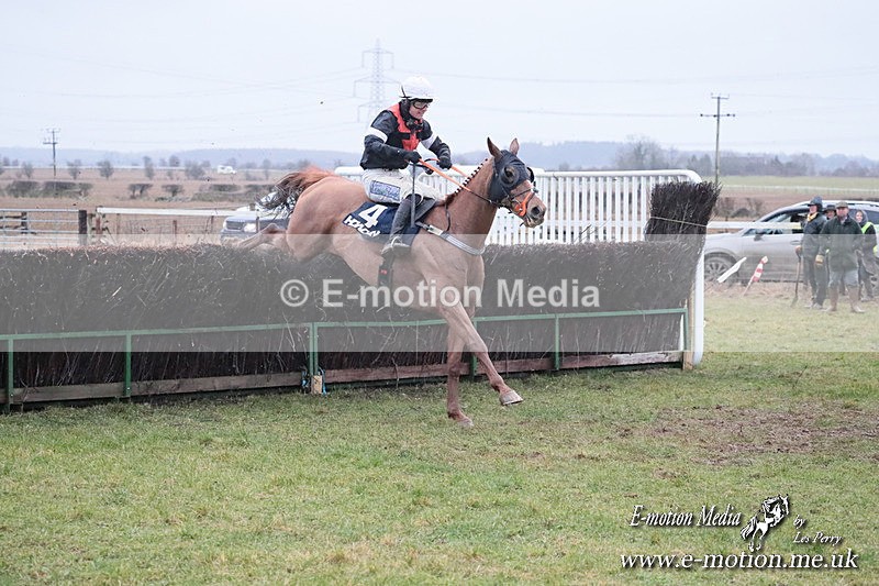 PtP 260125 881 - Cocklebarrow Point-to-Point racing with the Heythrop Hunt 26/01/25