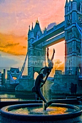Tower Bridge London - Impressionist