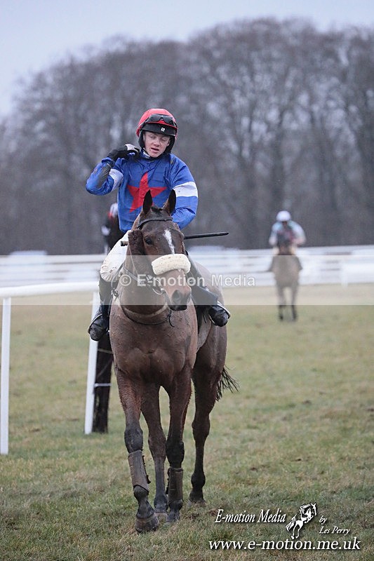 PtP 260125 901 - Cocklebarrow Point-to-Point racing with the Heythrop Hunt 26/01/25