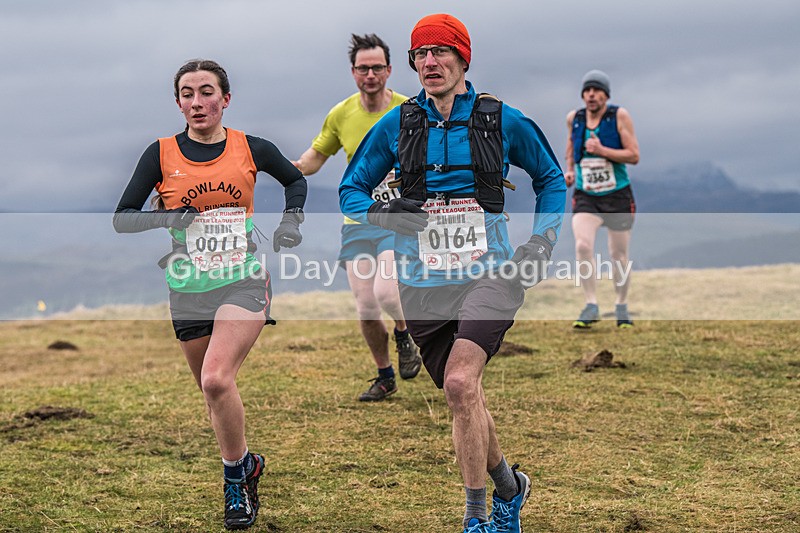 Cunswick -92 - Kendal Winter League Cunswick Scar Senior Fell Race Sunday 26th January 2025