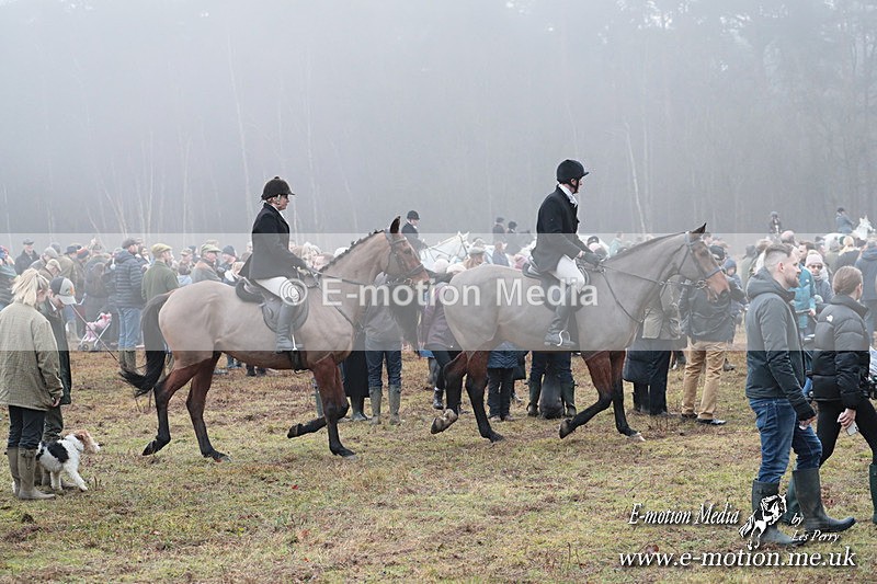 HUPY 261224 55 - Pytchley with Woodland Hunt Boxing Day Meet 26th December 2024