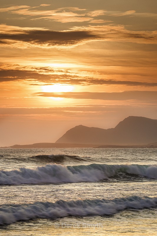 Surfing The Waves On Achill Island