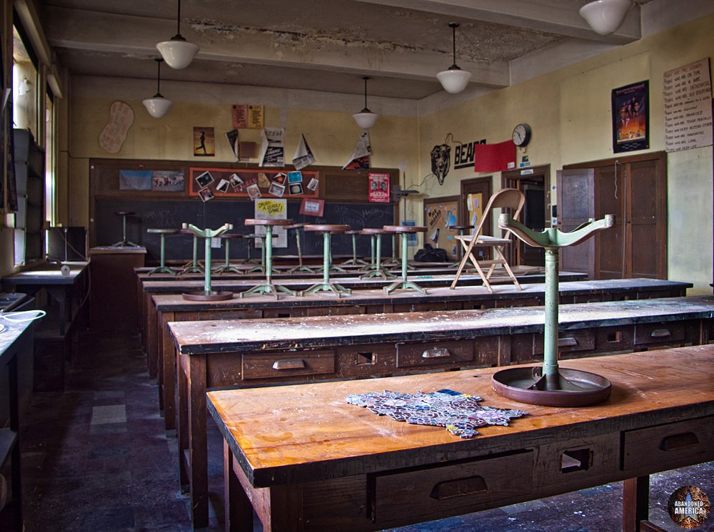 Mahanoy Area Middle School photo Abandoned America