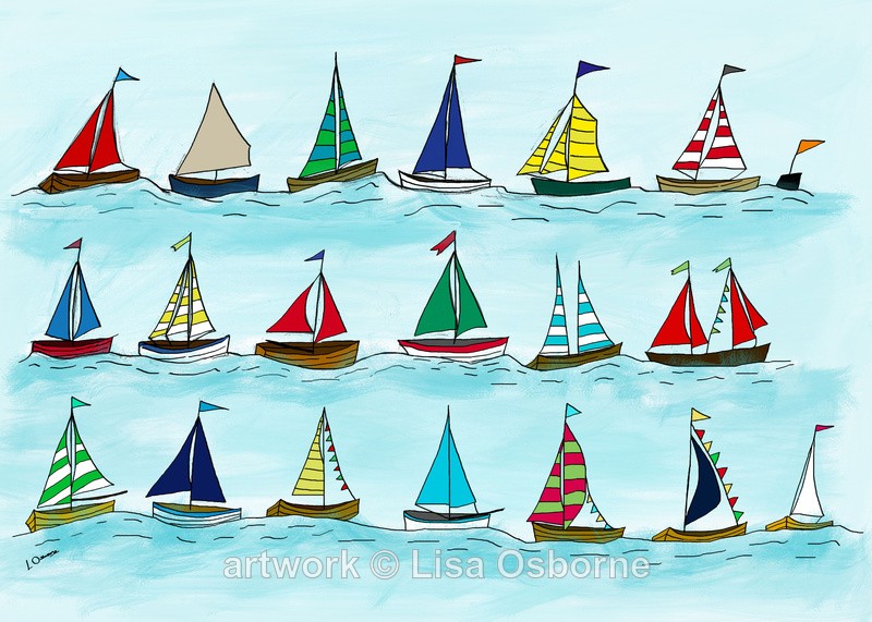 The Regatta - DIGITAL ARTWORK