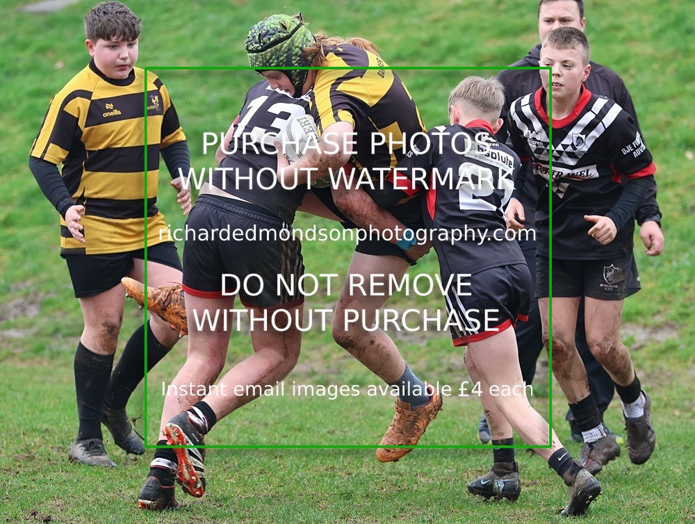 533A0511 - Kendal Rugby Under 13's vs Workington Zebra Under 13's (22/2/26)