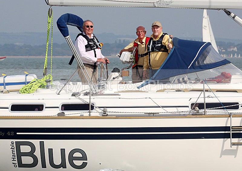 140928 BLUE OF HAMBLE WT7A7734 - Sailboats - monohull