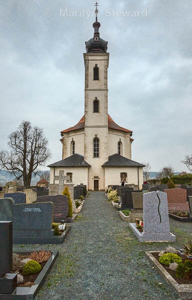 Franconia church yard - Budapest to Amsterdam