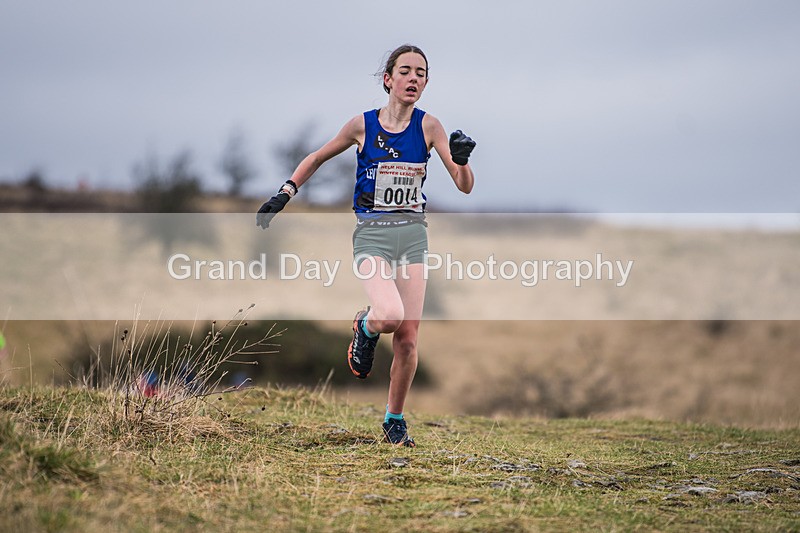 Cunswick U15  U17-96 - Kendal Winter League Cunswick Scar Junior Under 15 & 17 Fell Races Sunday 26th January 2025