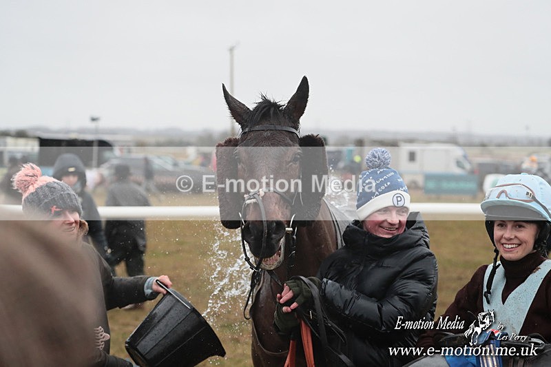PtP 260125 774 - Cocklebarrow Point-to-Point racing with the Heythrop Hunt 26/01/25