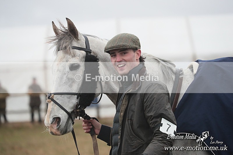 PtP 260125 399 - Cocklebarrow Point-to-Point racing with the Heythrop Hunt 26/01/25