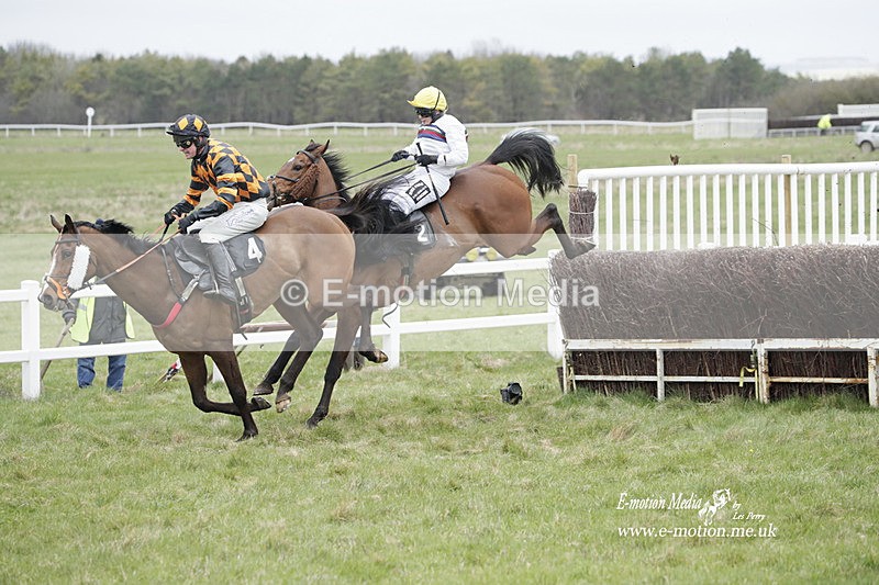 PtP 260323 0836 - New Forest Hounds Point-to-Point Larkhill 26/03/23