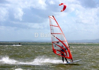 windsurfing