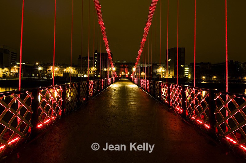South Portland Street Suspension Bridge, Glasgow - 1256 - Scotland
