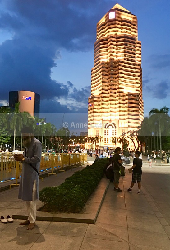 Downtown KL at dusk - Singapore and Kuala Lumpur (including some wildlife)