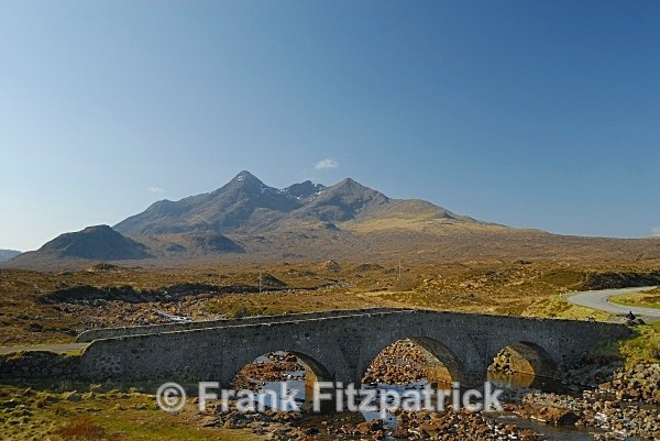 Cuillin moutains, Skye, Scotland from Sligachan - Isle of Skye