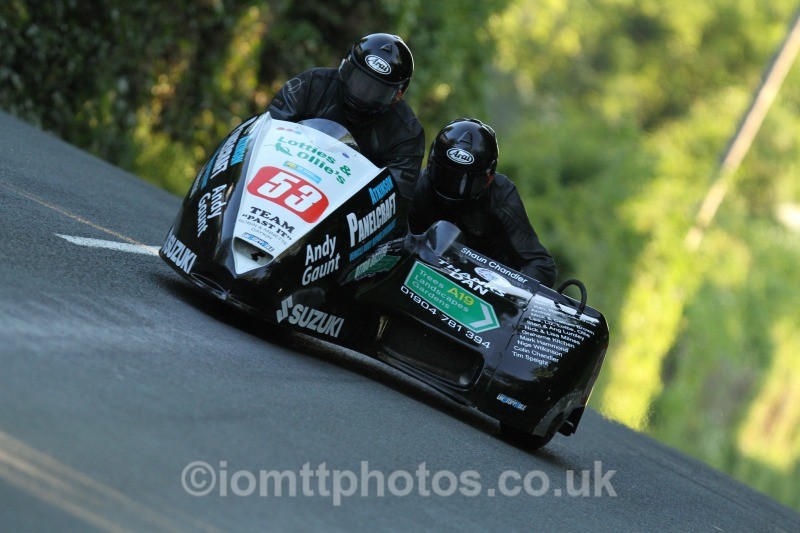 James Noble & Shaun Chandler - Friday Practice - Sidecars