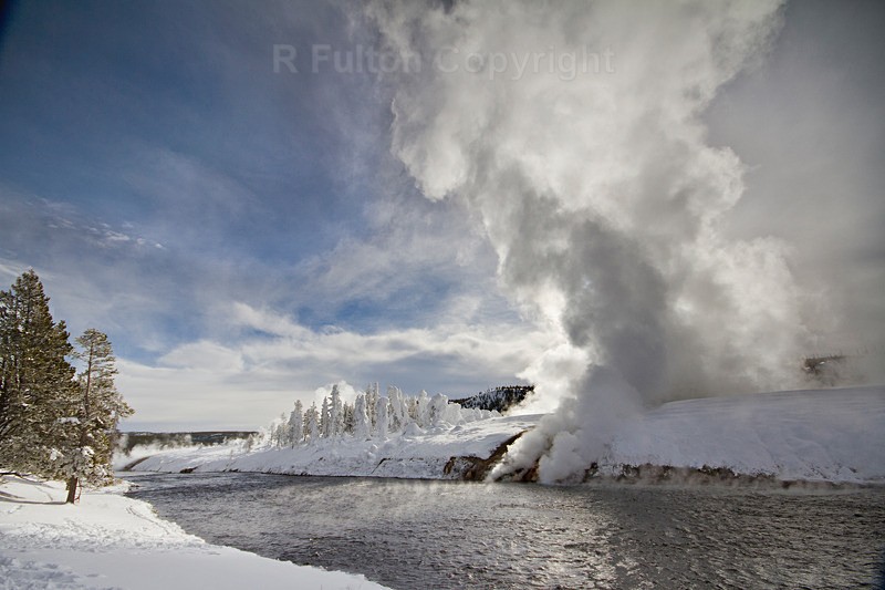 Yellowstone Geyser - Yellowstone