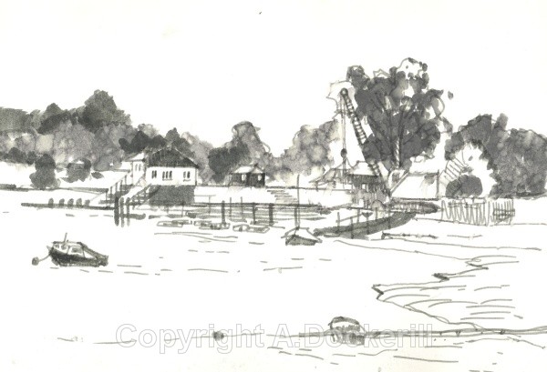 Woodbridge Near Tide Mill - Sketches