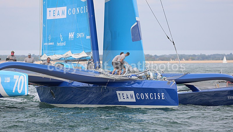 150816 FASTNET RACE TEAM CONCISE 70 WT7A1009 - THE FASTNET RACE - SUNDAY 16th AUGUST 2015