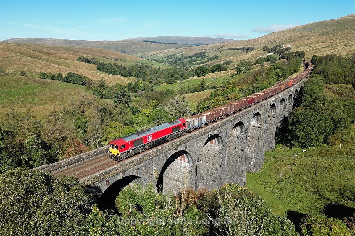JL - 18.9.24 66021 6E97 Kirkby Thore - Tees Dock, Dent Head - Latest shots
