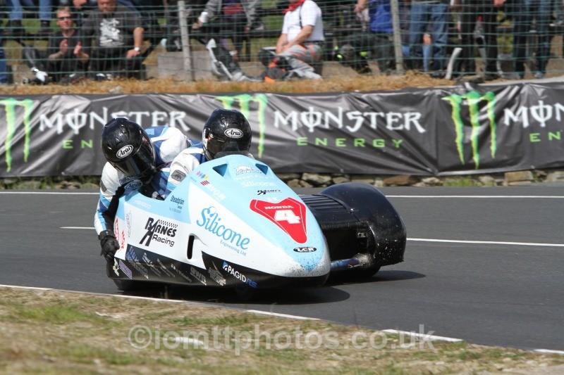 John Holden / Andrew Winkle LCR / Silicone Engineering/Barnes Racing - Sure Sidecar Race 1
