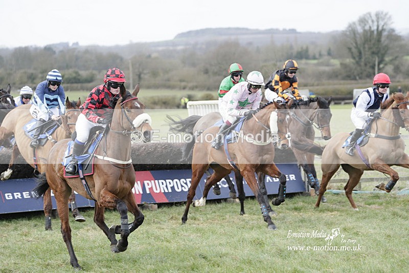 PtP 250223 0253 - Kimblewick Hunt Point-to-Point Kingston Blount 25/02/23