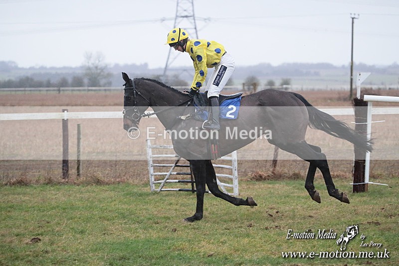 PtP 260125 687 - Cocklebarrow Point-to-Point racing with the Heythrop Hunt 26/01/25
