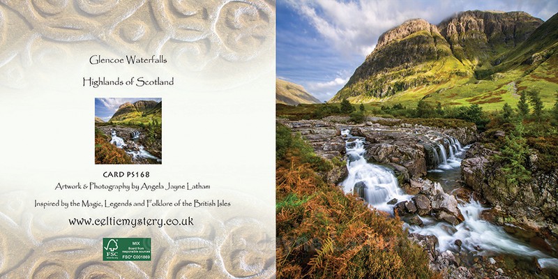 PS168 Glencoe Falls - Scottish Landscapes