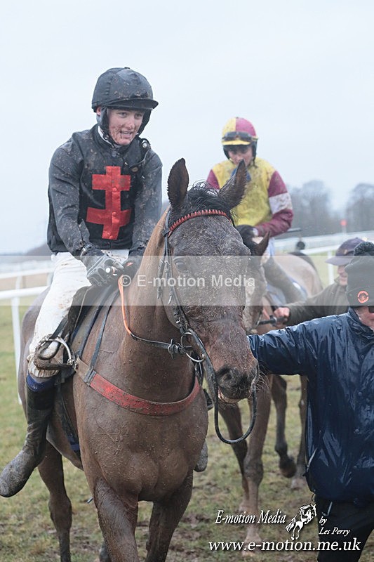PtP 260125 631 - Cocklebarrow Point-to-Point racing with the Heythrop Hunt 26/01/25
