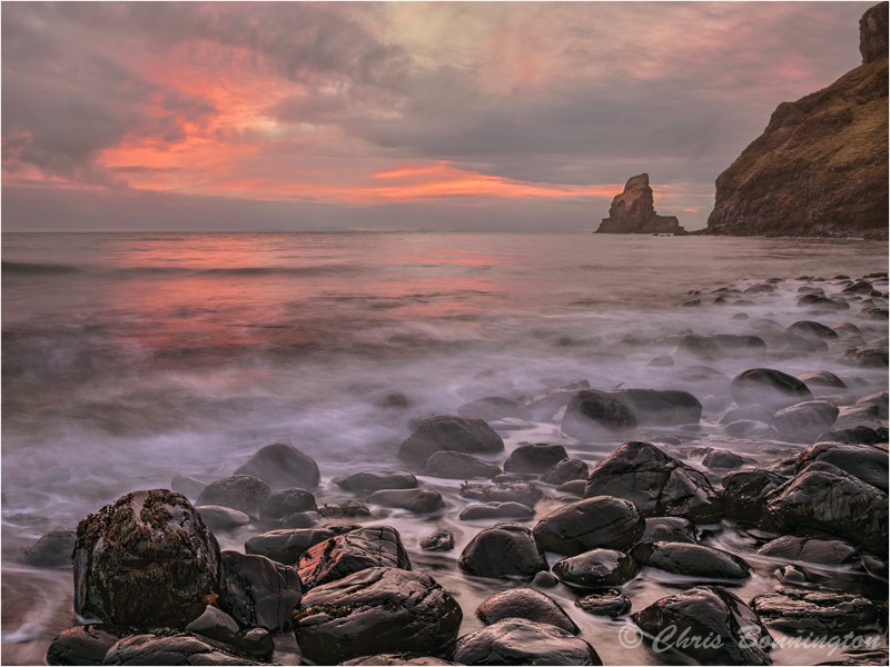 Last Light Talisker Bay - Landscapes - Colour