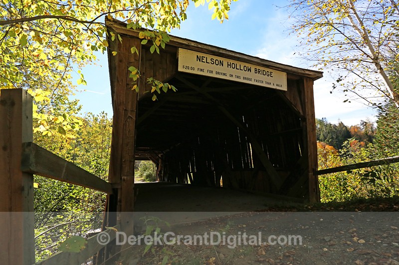 Nelson Hollow Covered Bridge (Millbrook #0.5) - Covered Bridges of New Brunswick