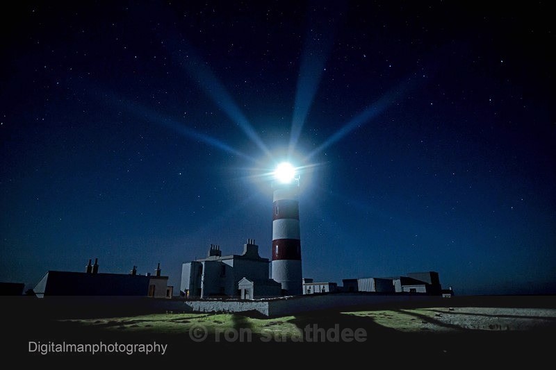 Plough and Point of Ayre Lighthouse - Skies of Man