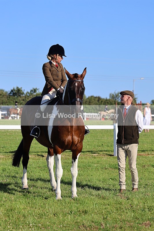 IMG_1338 - Class 27: Ridden Plaited Coloured Horse