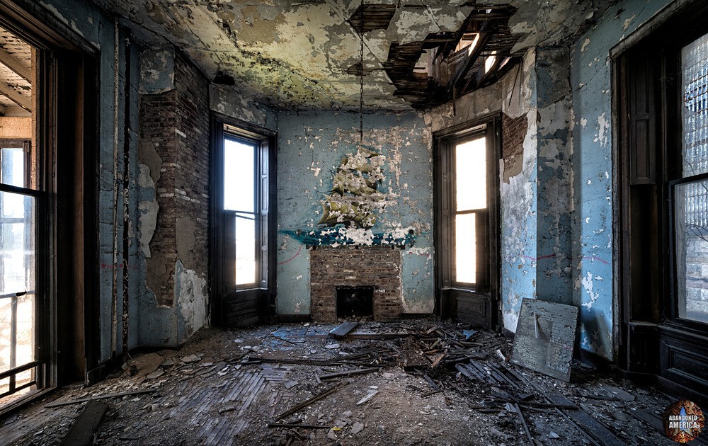 Western State Penitentiary (Pittsburgh, PA) | Front House Ship Mural - Western Penitentiary