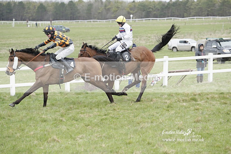 PtP 260323 0837 - New Forest Hounds Point-to-Point Larkhill 26/03/23