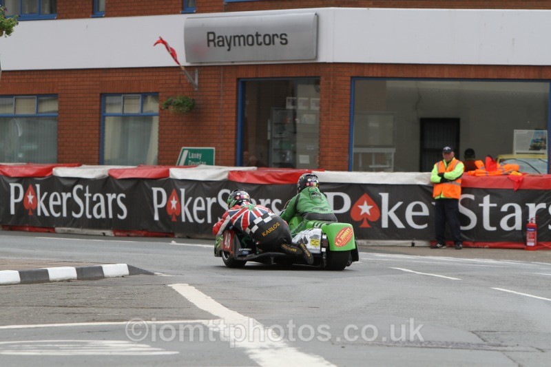 Deborah Barron & Karl Schofield - Sure Sidecar Race 2