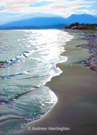 evening waves - Paintings 3