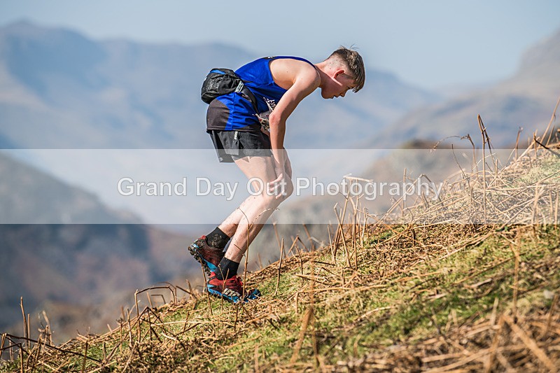 Elterwater-240 - Kendal Winter League Elterwater Under 15/17 Fell Races Sunday 9th March 2025