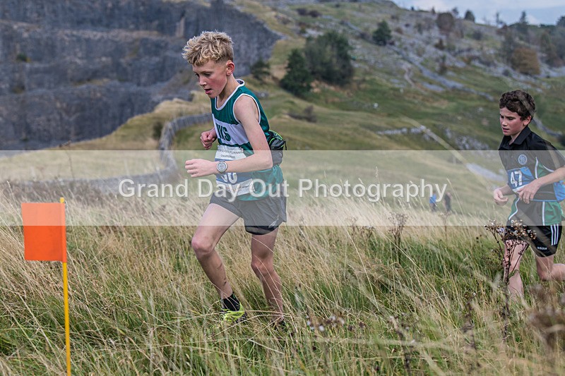 Year 7-94 - The English Schools Fell Running Championship Giggleswick Year 7 Sunday 6th October 2024