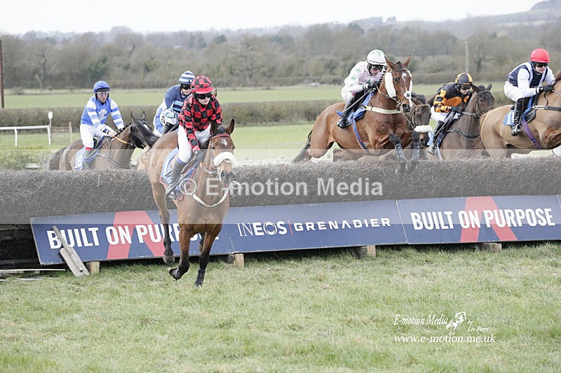 PtP 250223 0251 - Kimblewick Hunt Point-to-Point Kingston Blount 25/02/23