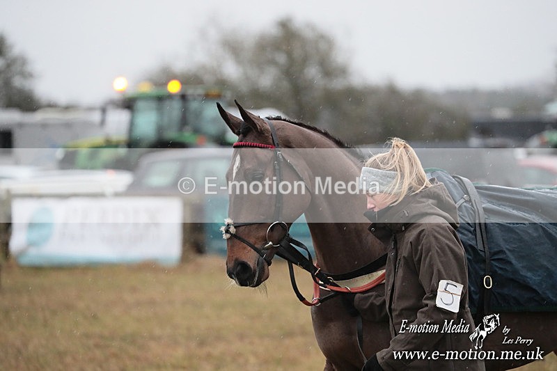 PtP 260125 4 - Cocklebarrow Point-to-Point racing with the Heythrop Hunt 26/01/25