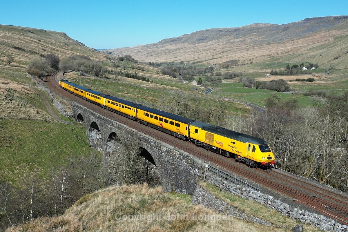 JL - 7.4.25 43013 1Q13 Carlisle - York, Ais Gill Viaduct - Latest shots