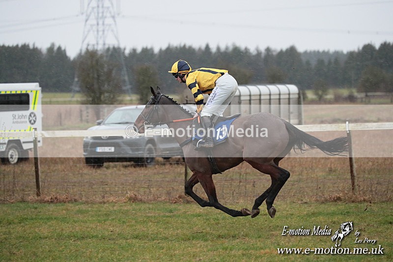 PtP 260125 216 - Cocklebarrow Point-to-Point racing with the Heythrop Hunt 26/01/25