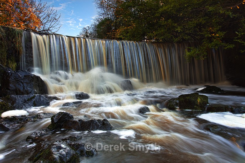 Crumlin Glen - Impressive Waterfall on the River Glen