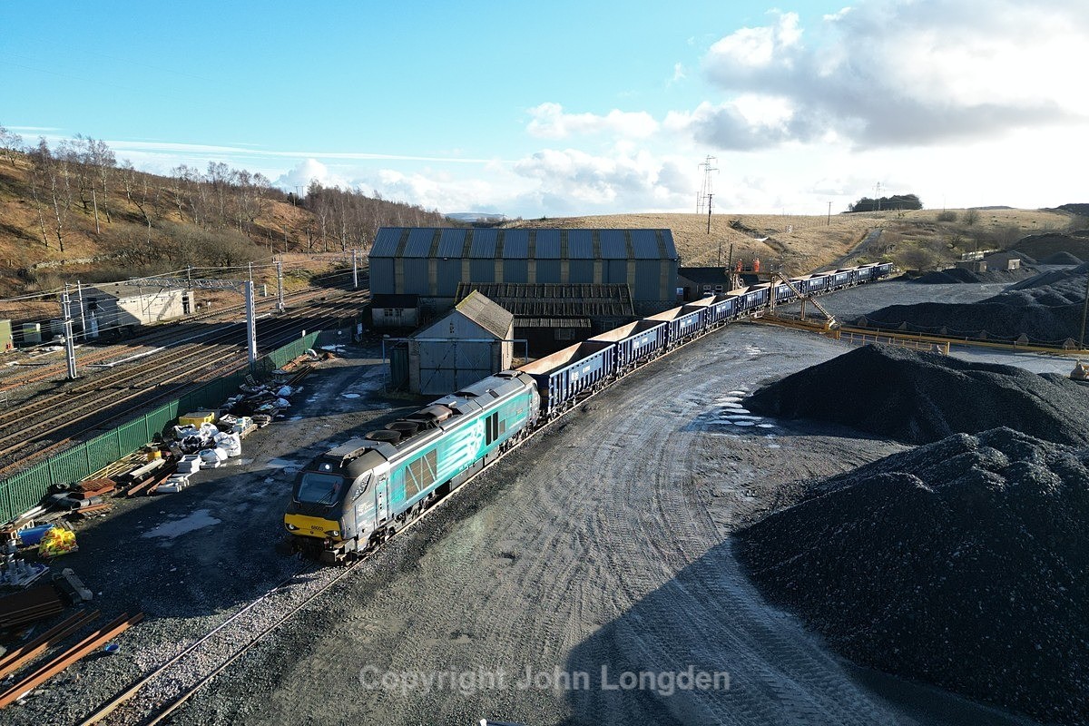 JL - 5.2.25 68003 6C14 Shap - Sellafield North, Shap Quarry - Latest shots