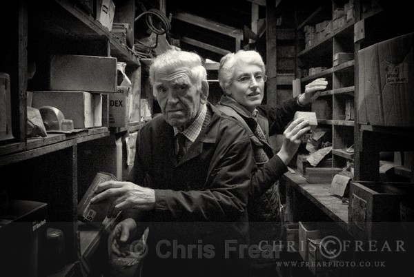 Hugh and Elizabeth - Mono - Black & White