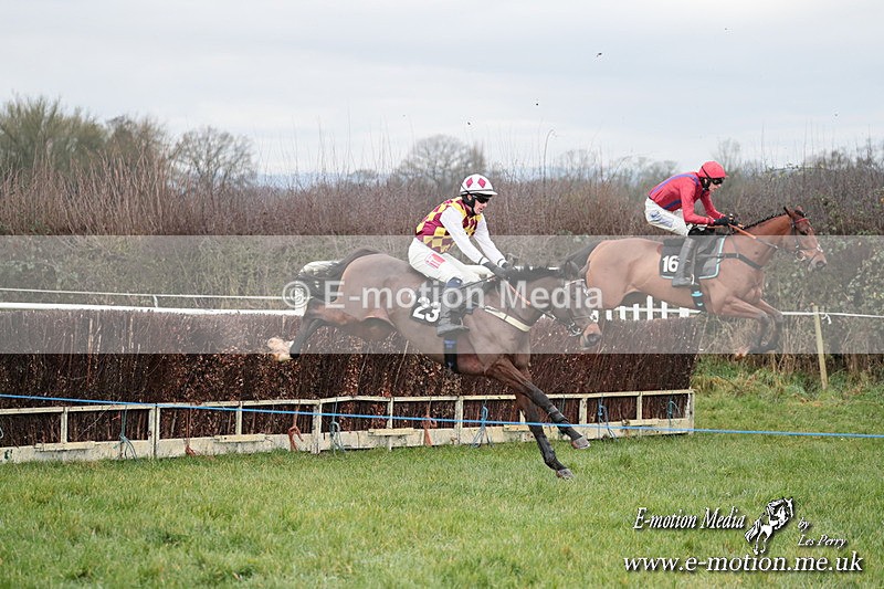 PtP 291224 132 - Harkaway Club PtP Chaddesley Corbett 29/12/24